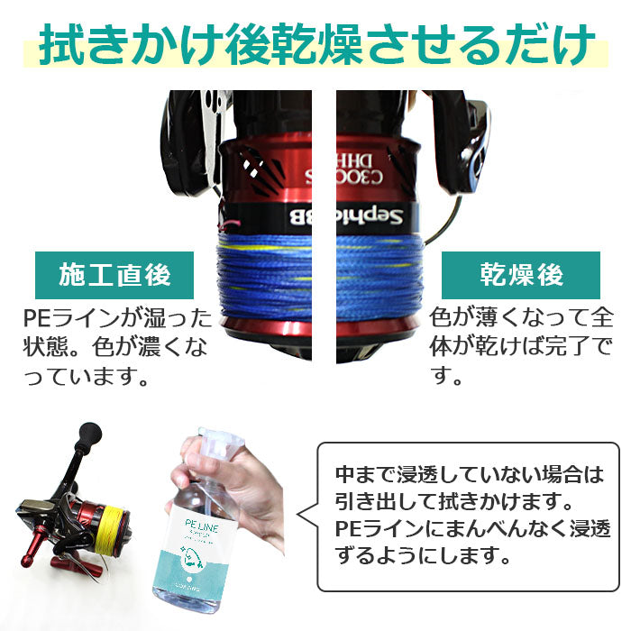 PEコート PEライン コーティングスプレー PE LINE SHIELD 300ml