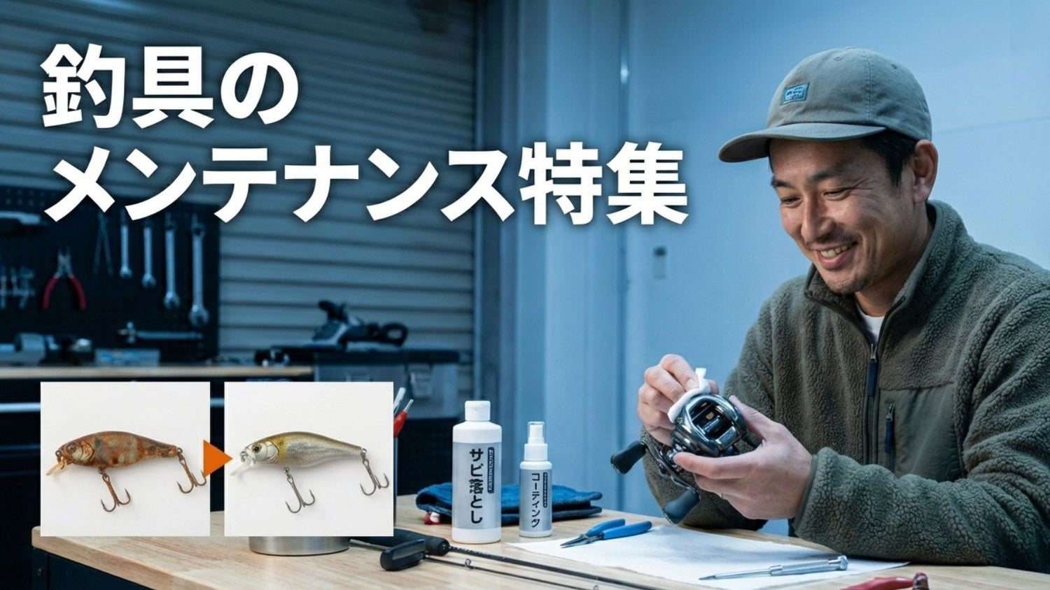 釣具のメンテナンス用品特集