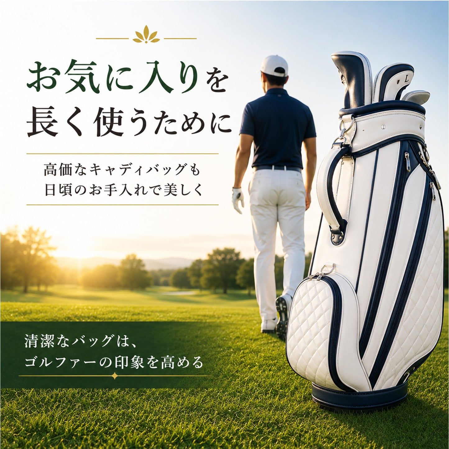 ゴルフ用 レザークリーナー 300ml 日本製 泡タイプ キャディバッグ・ゴルフバッグの汚れ落とし 本革・合皮対応 ゴルフシューズ ヘッドカバー対応