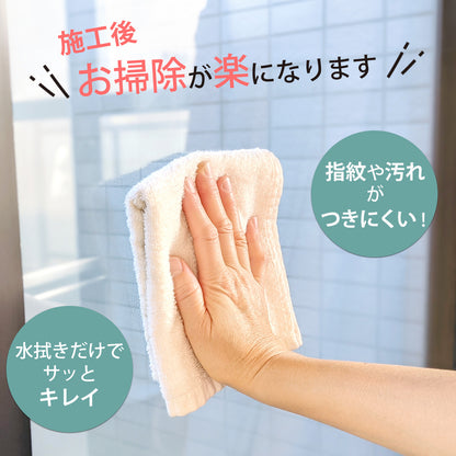 水垢を防いで掃除を楽にする親水コーティング剤300ml 水回り対応 日本製 クロス付き