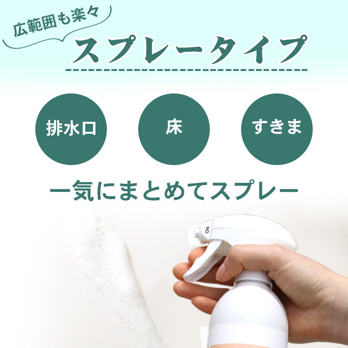 業務用レベルの強力カビ取りスプレー 低臭タイプ 500ml 日本製 MOLD OFF CLEANER
