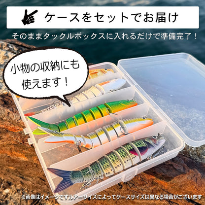 ハゼクランク 豆クランク 10色セット マイクロクランク 3cm 1.6g ケース付き ハゼクラ トラウト