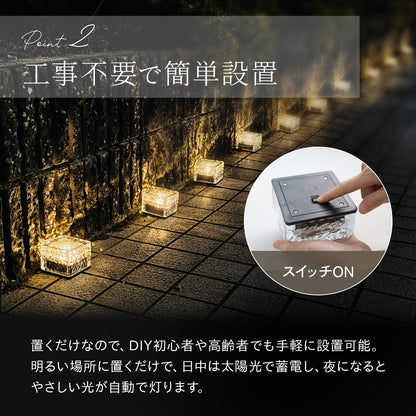 ソーラーライト　ガーデンライト LED リーフデザイン