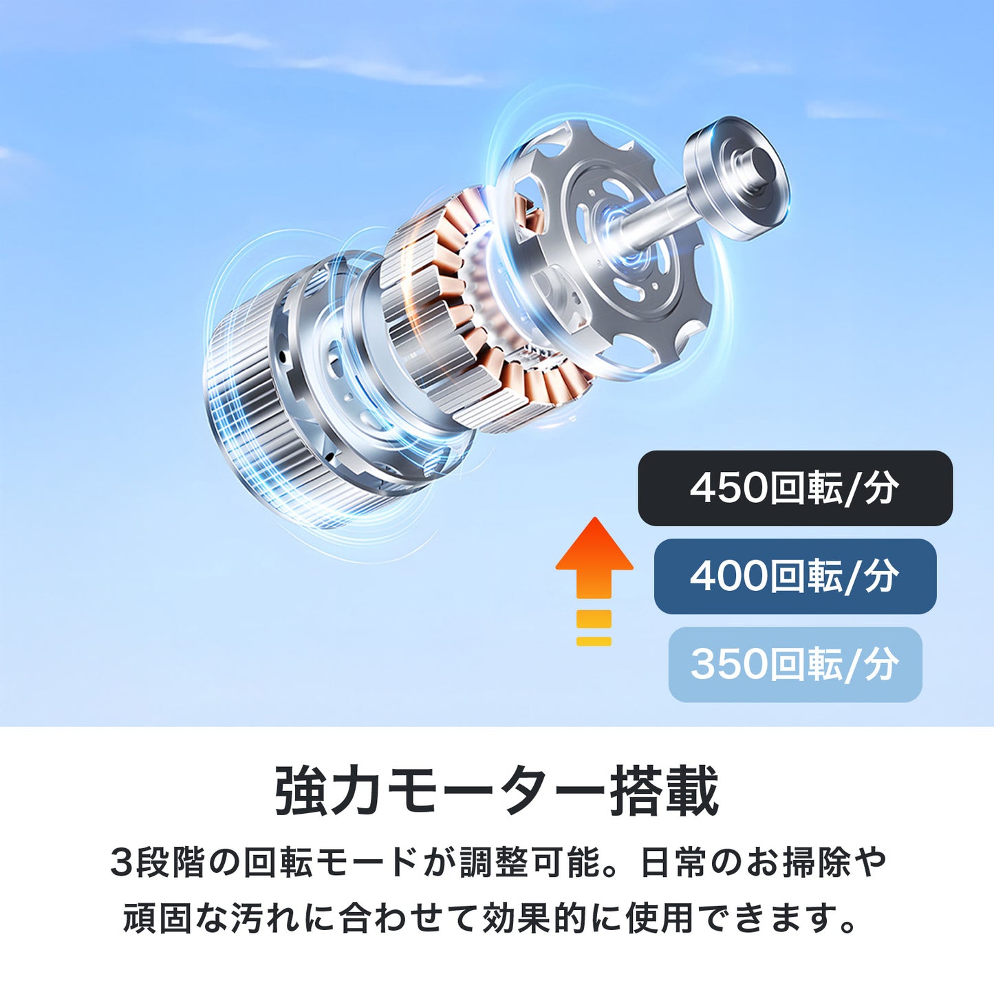 電動ブラシ 掃除 お風呂掃除 バスポリッシャー 回転式