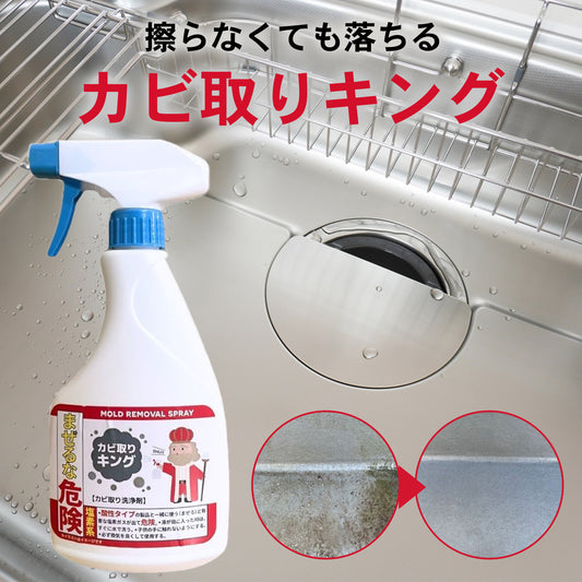 プロも使う業務用カビ落とし カビ取りキング 500ml スプレー