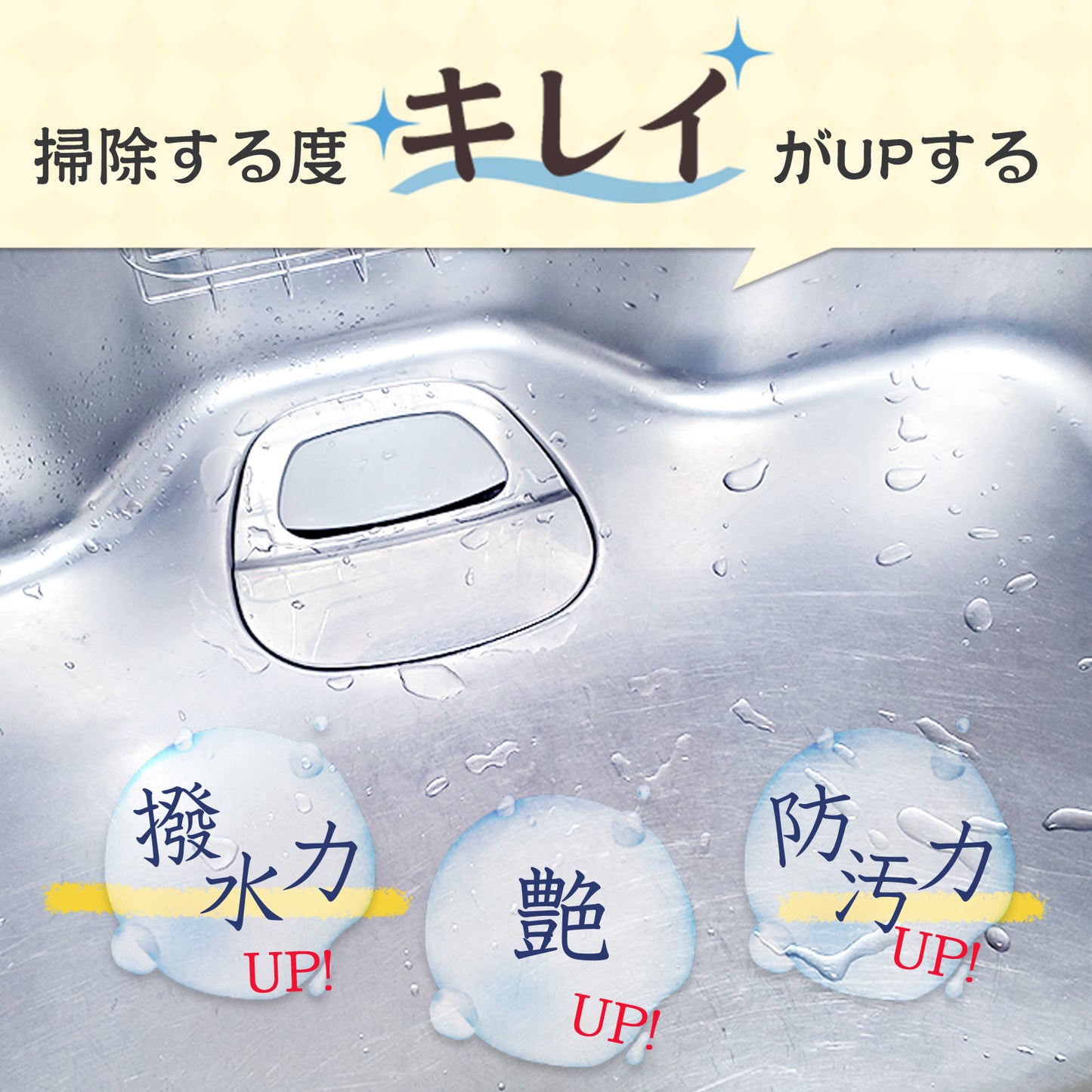 鏡がくもらない お風呂用 曇り止め＆撥水スプレーセット 親水コートで視界クリア 無香料 水回り掃除用
