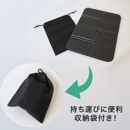 サウナ時間を変える折りたたみサウナマット｜軽量・防水・コンパクト（収納袋付き）