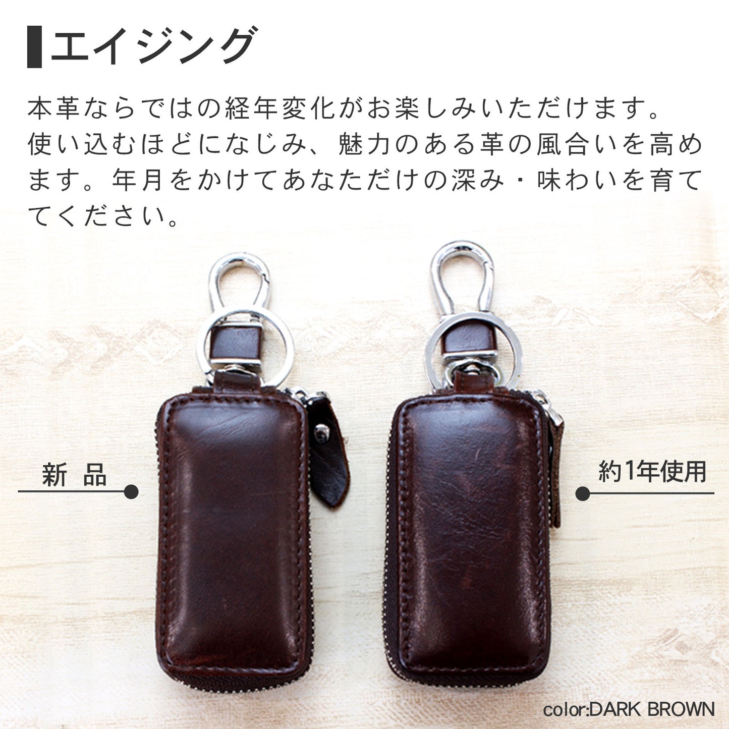 名入れ無料 本革スマートキーケース ペアセット 夫婦お揃い カップルギフト スリムキーケース メンズ レディース 車用 レザーキーケース
