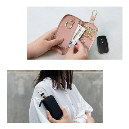 【名入れ無料】スマートキーケース 本革 ナンバープレート キーホルダー メンズ レディース 車 鍵 カード収納 スマートキー2個 納車祝い 父の日 ギフト