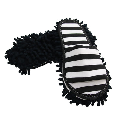 お掃除スリッパ 取り外し 洗える モップ モコモコ 床掃除