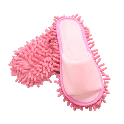 お掃除スリッパ 取り外し 洗える モップ モコモコ 床掃除